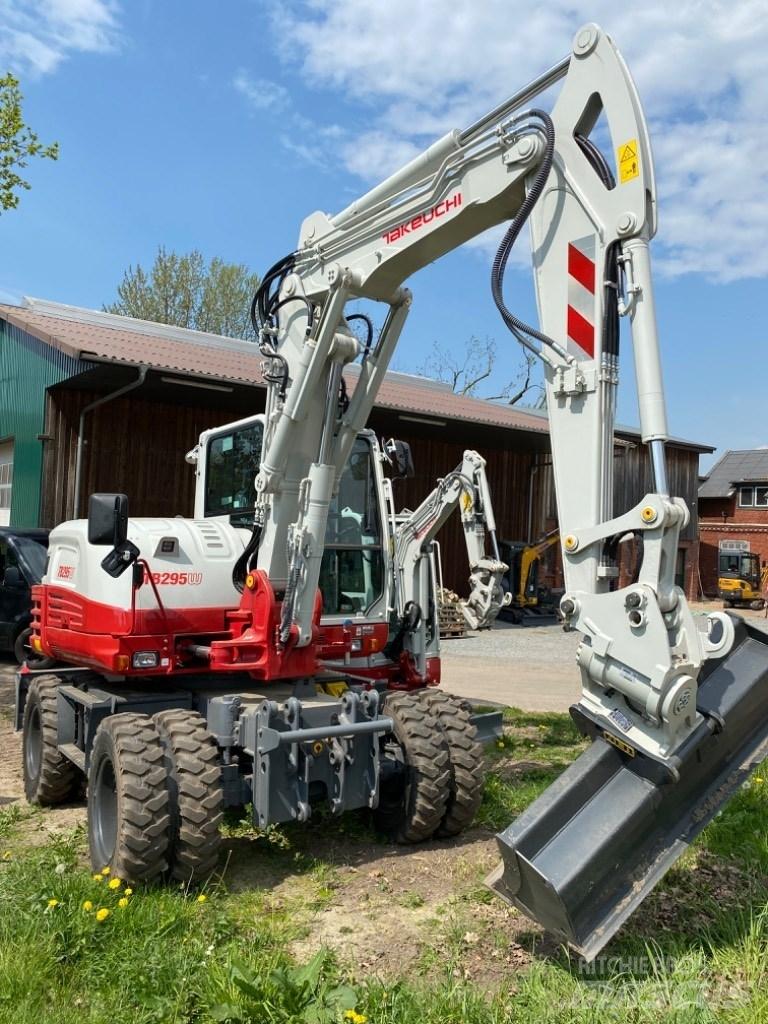 Takeuchi TB295W Gravemaskiner på hjul