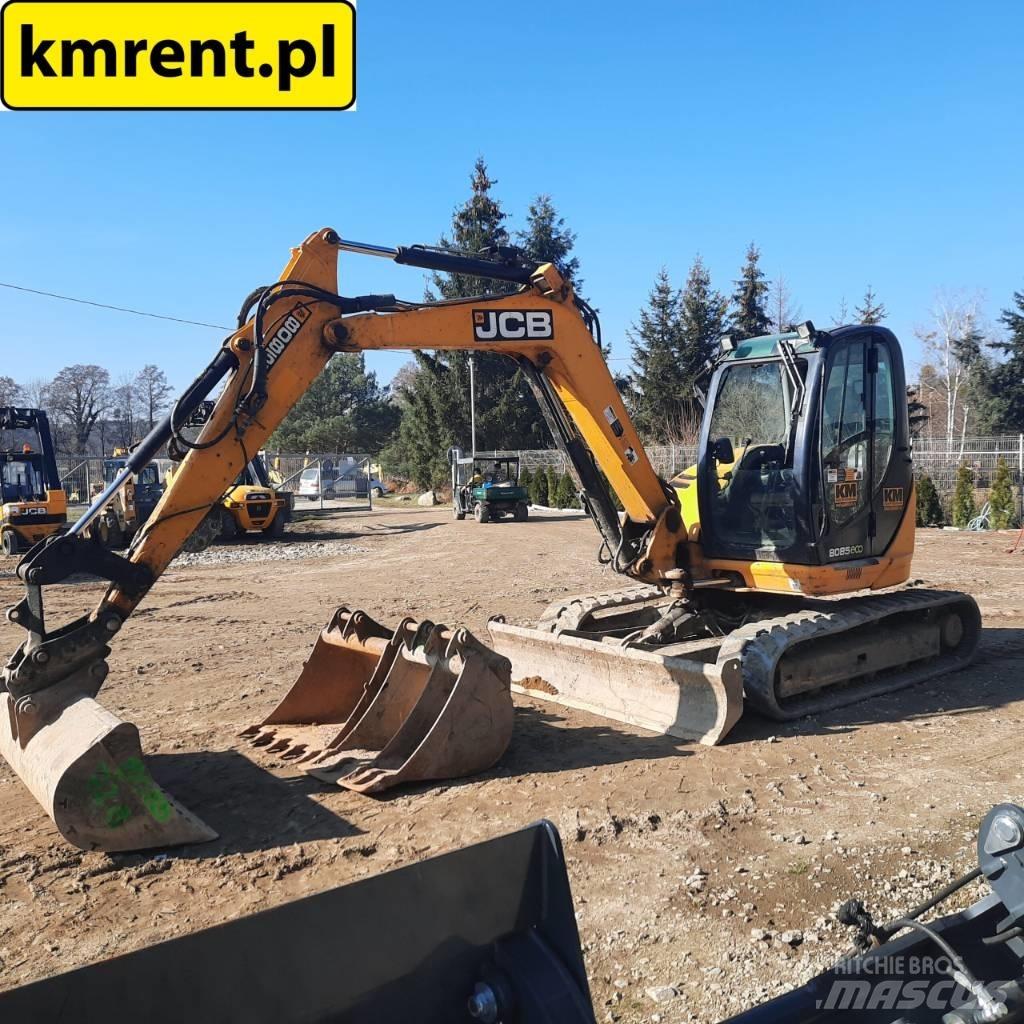 JCB 8085 Midi-gravemaskiner 7t - 12t