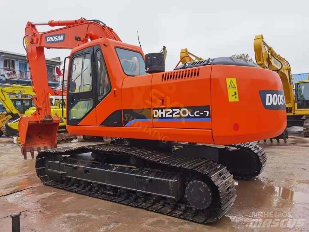 Doosan 220 LC-7 Gravemaskiner på larvebånd