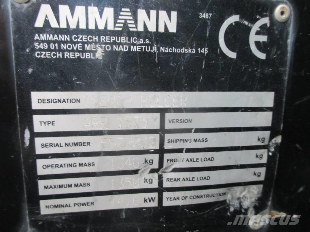Ammann ARR 1575 Tvilling tromle