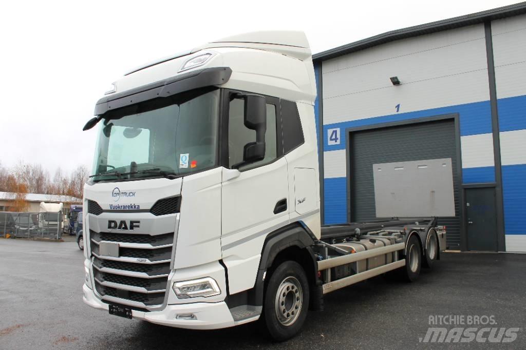 DAF XF530 FAS Lastbiler med containerramme / veksellad