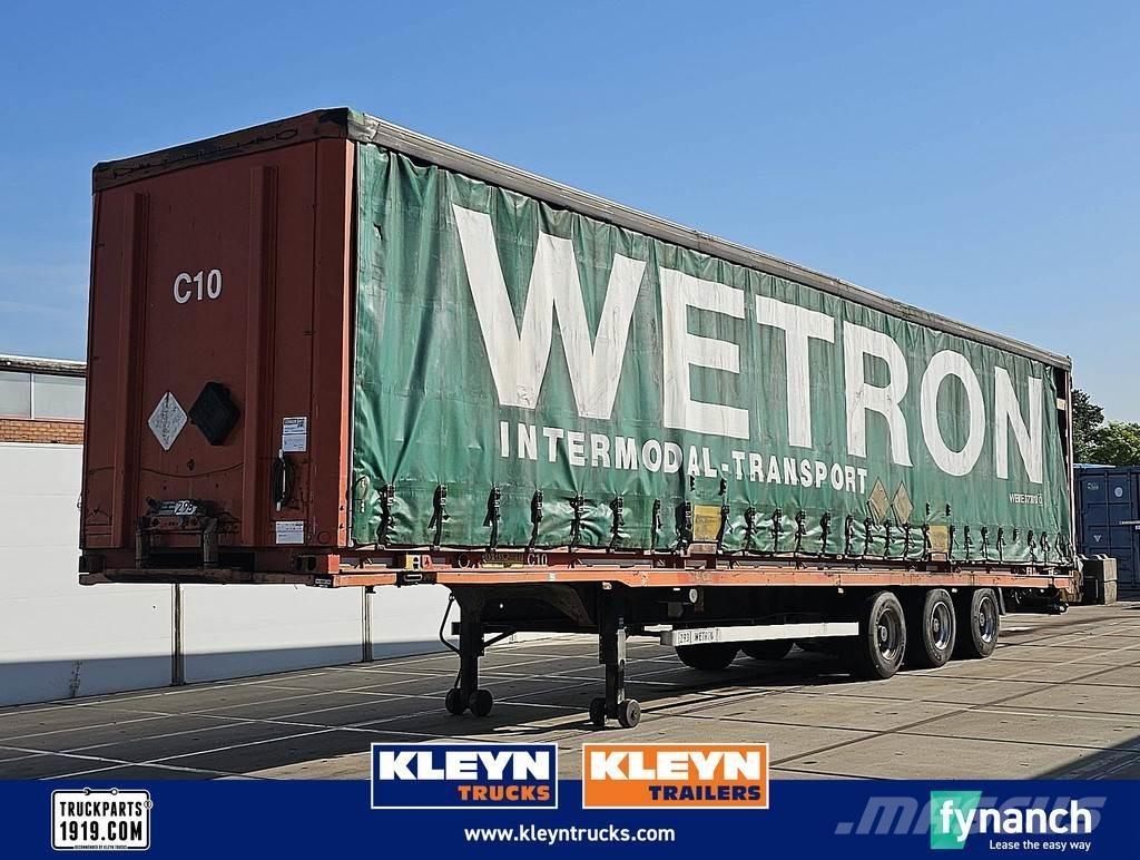 Van Hool 3B2003 Semi-trailer med containerramme