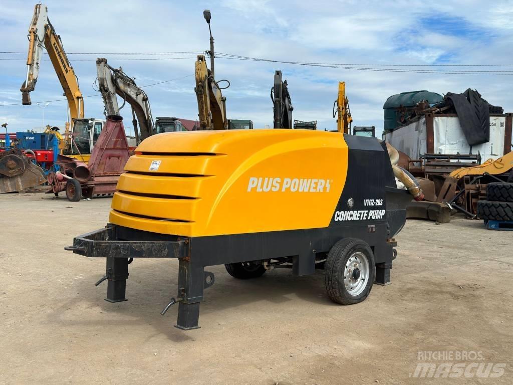 Plus Power VTGZ-20S Betonpumper