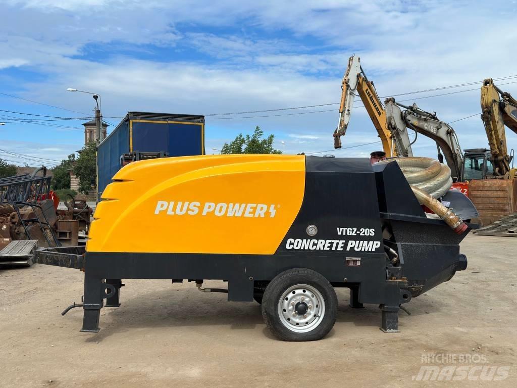 Plus Power VTGZ-20S Betonpumper
