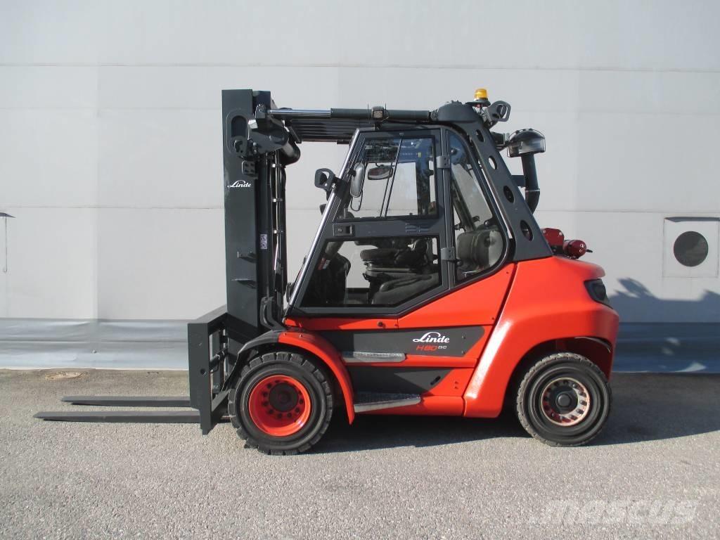 Linde H 80 D Diesel gaffeltrucks