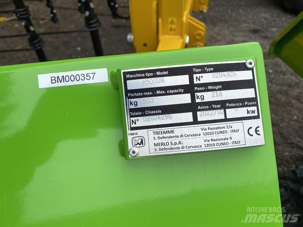 Merlo cingo m500d Bælte-tipvogn