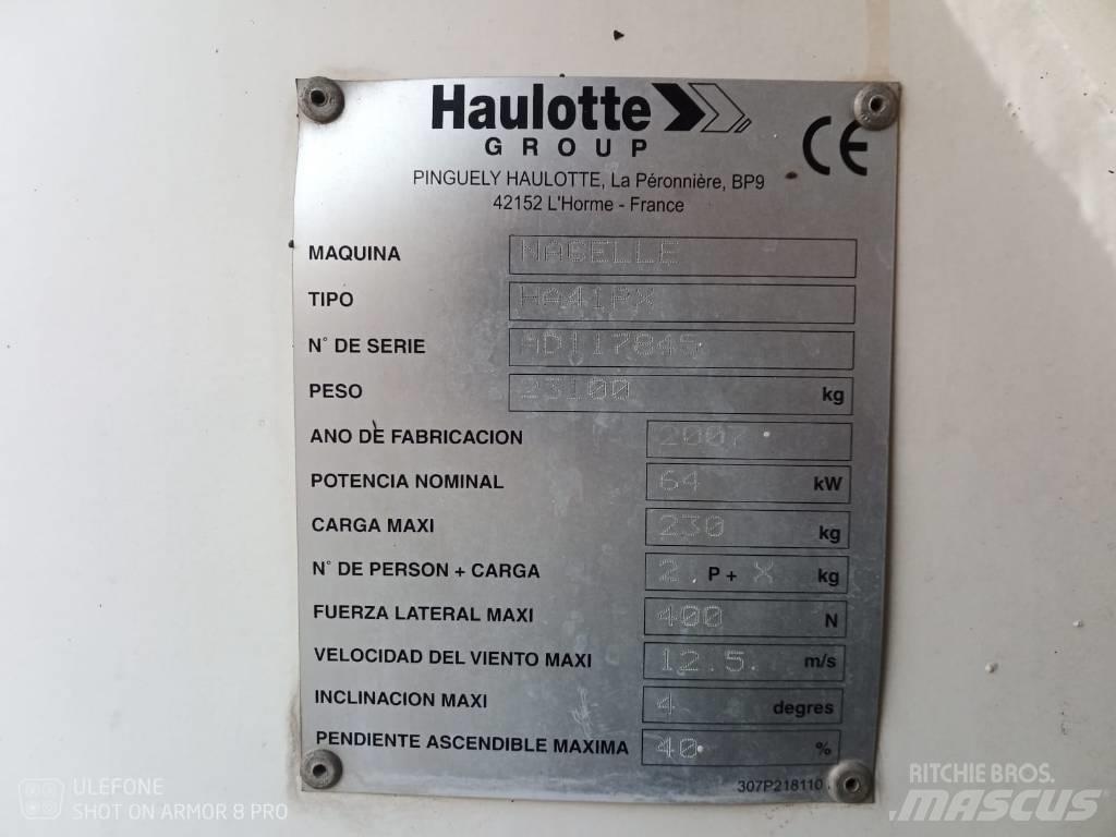 Haulotte HA 41 PX Bomlifte med knækarm