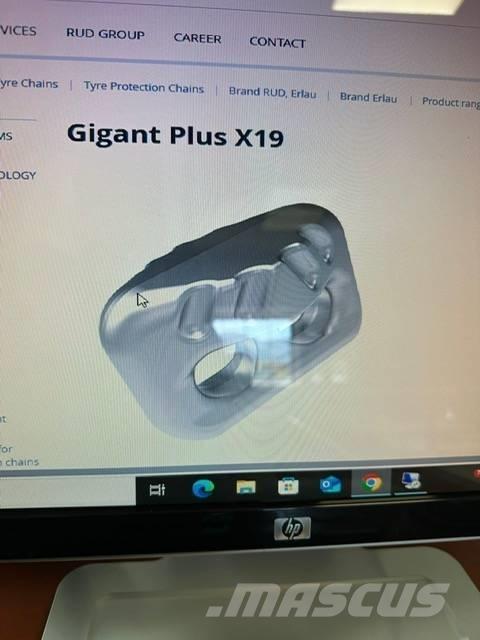Rud Giant Plus X19 Dæk, hjul og fælge