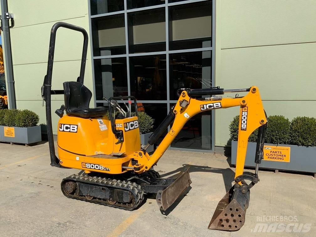 JCB 8008 Minigravemaskiner