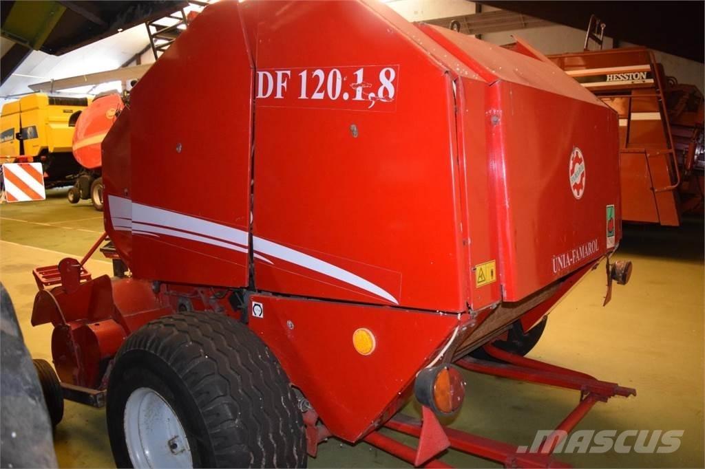 Unia DF 120.1.8 Rundballe-pressere