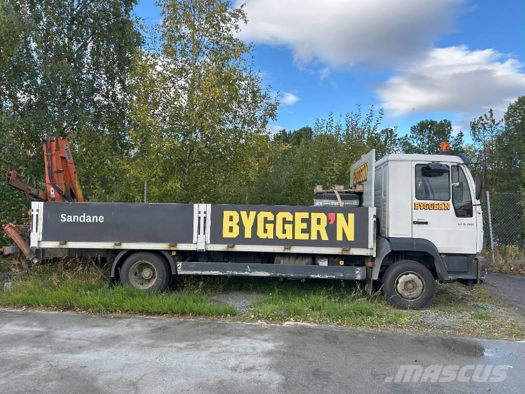 MAN LE 8.180 Lastbil med kran