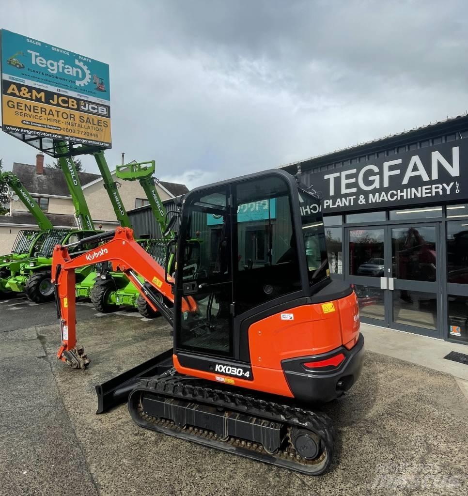 Kubota KX 030-4 Minigravemaskiner