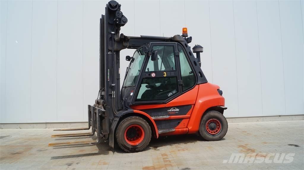 Linde H60D Diesel gaffeltrucks