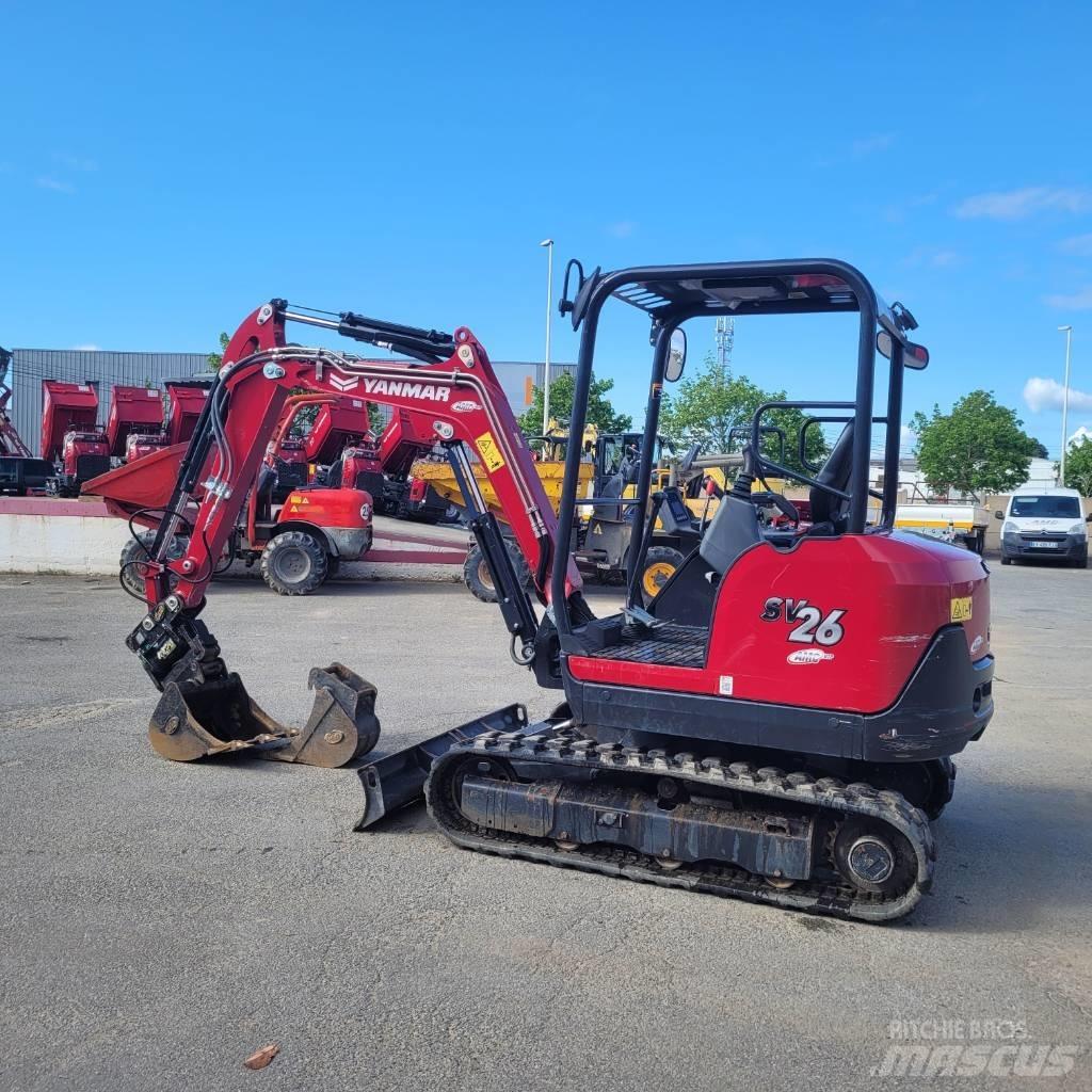 Yanmar SV26 Ess+ Minigravemaskiner