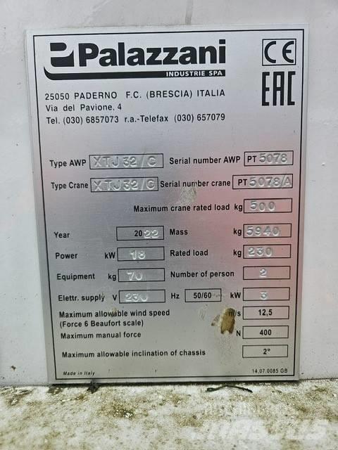 Palazzani XTJ 32C Andre lifte og platforme