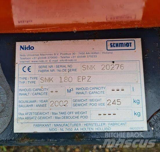 Nido SNK180 EPZ Sneskovle og -plove