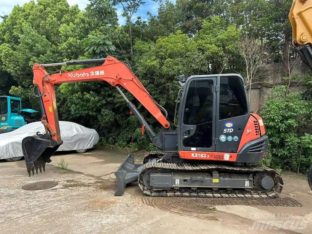 Kubota KX 183 Midi-gravemaskiner 7t - 12t
