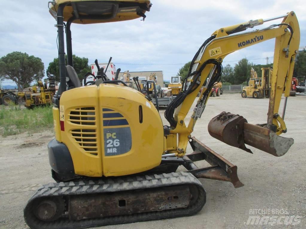 Komatsu PC 26 MR-3 Minigravemaskiner