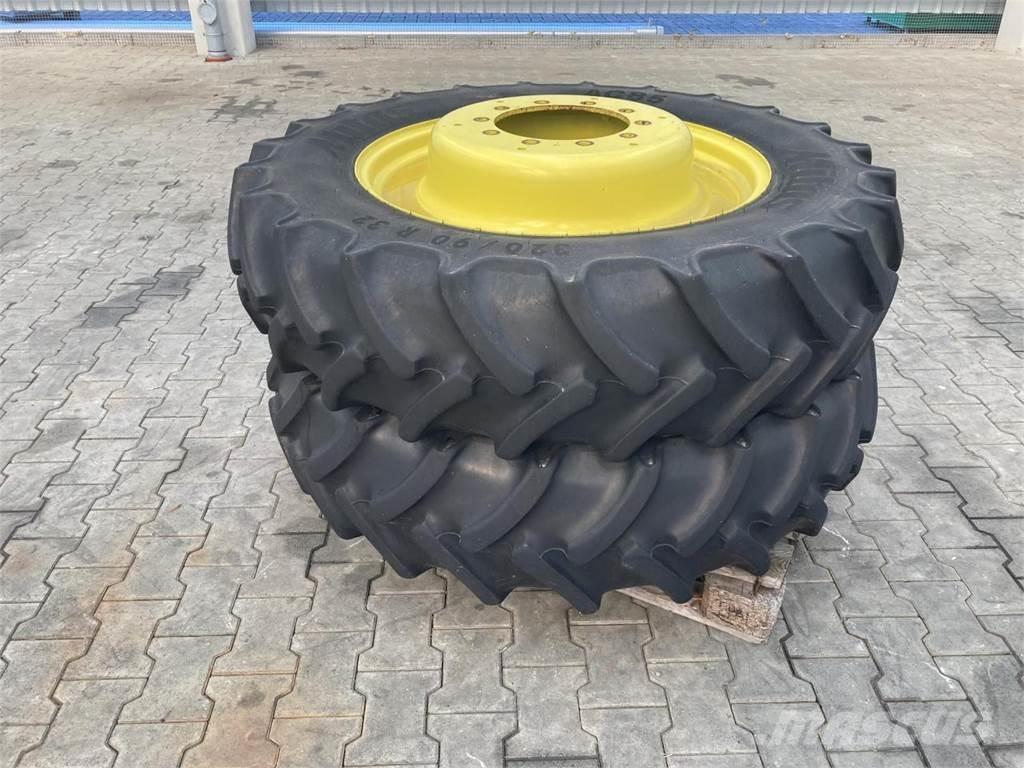 Mitas 320/90R32 Hjul, Dæk og Fælge