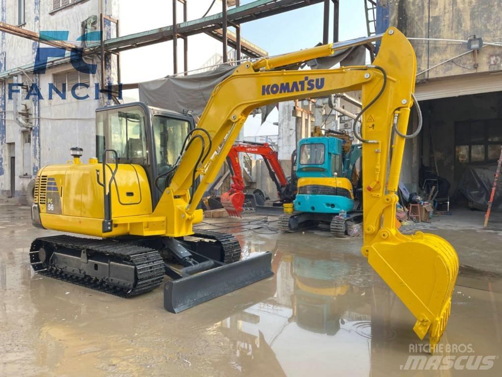 Komatsu PC 56-7 Gravemaskiner på larvebånd