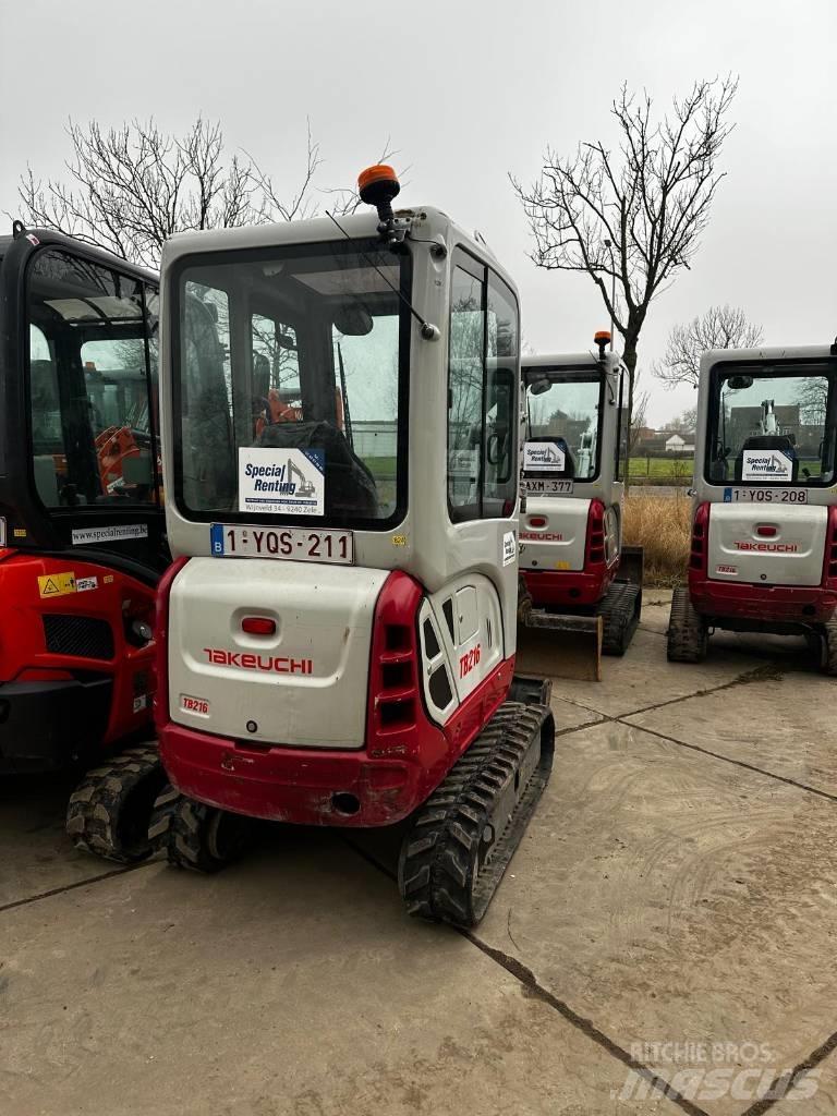 Takeuchi TB 216 Minigravemaskiner