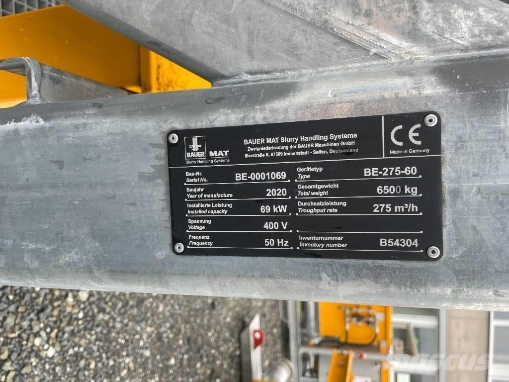 Bauer MAT BE 275-60 Entreprenør - Andet