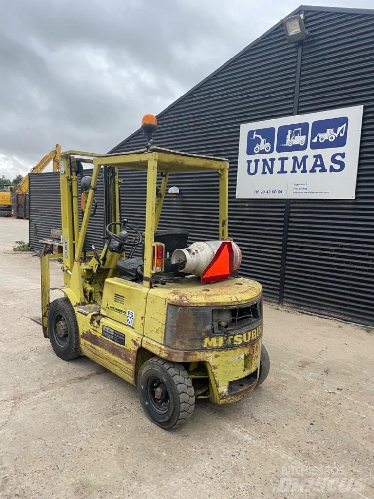 Mitsubishi FG20 LPG gaffeltrucks