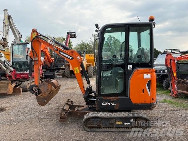 Doosan DX 19Z Minigravemaskiner