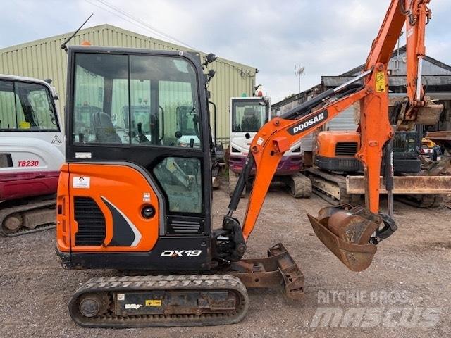 Doosan DX 19Z Minigravemaskiner