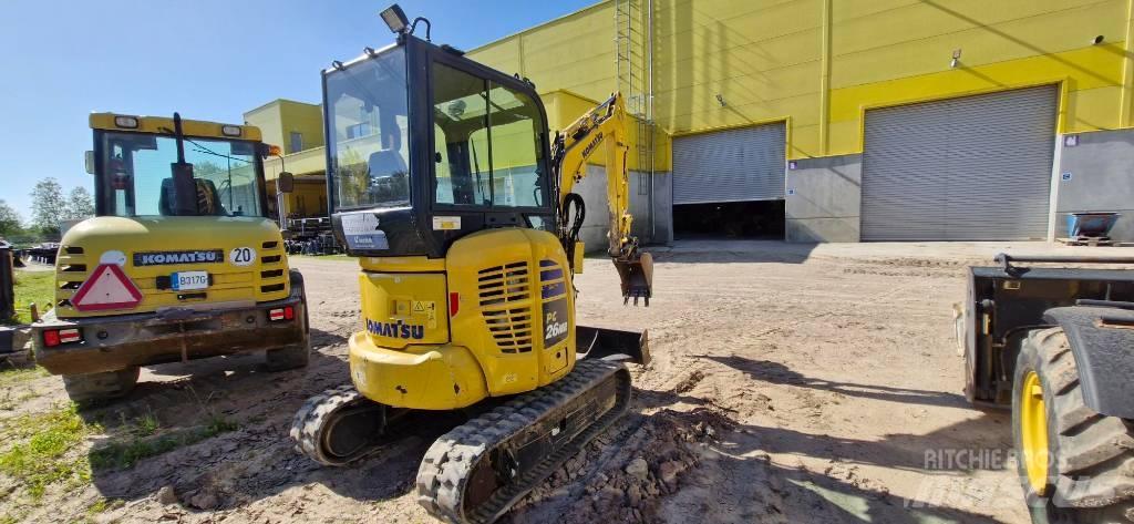 Komatsu PC 26 MR Minigravemaskiner