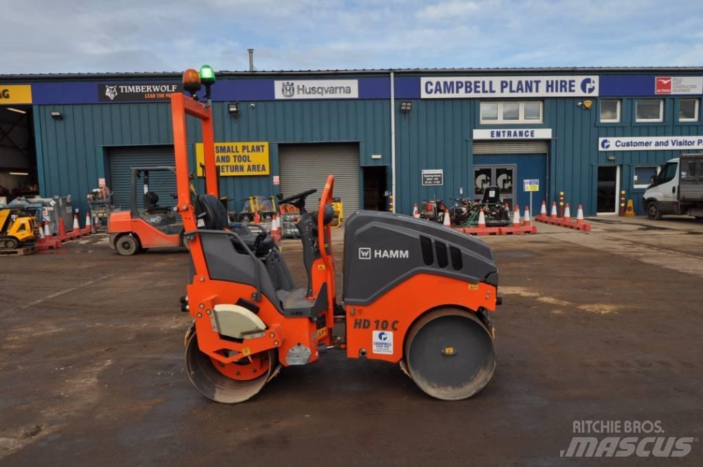 Hamm HD 10 C VV Tvilling tromle