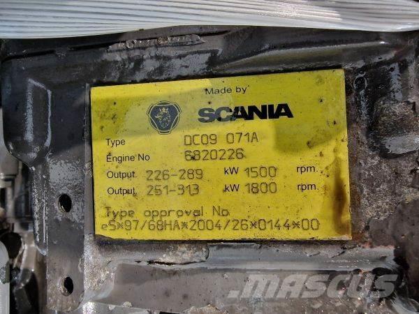 Scania DC09 71A Motorer