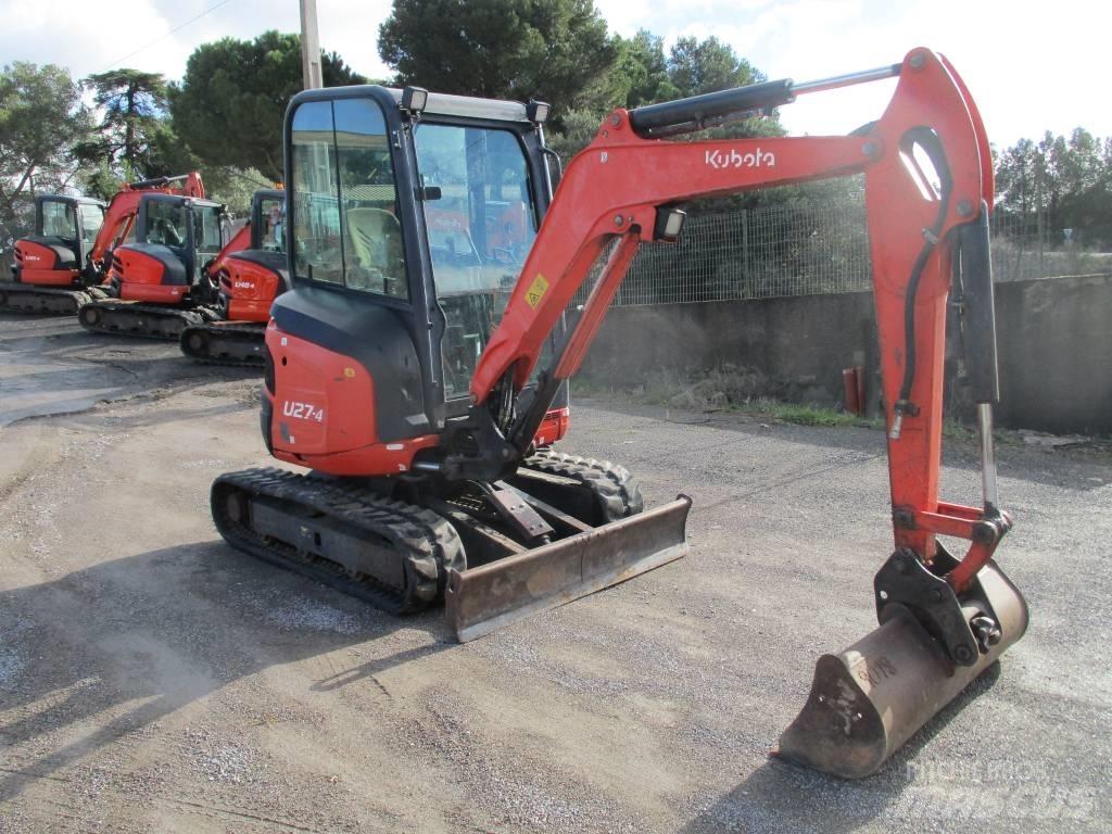 Kubota U 27-4 Minigravemaskiner