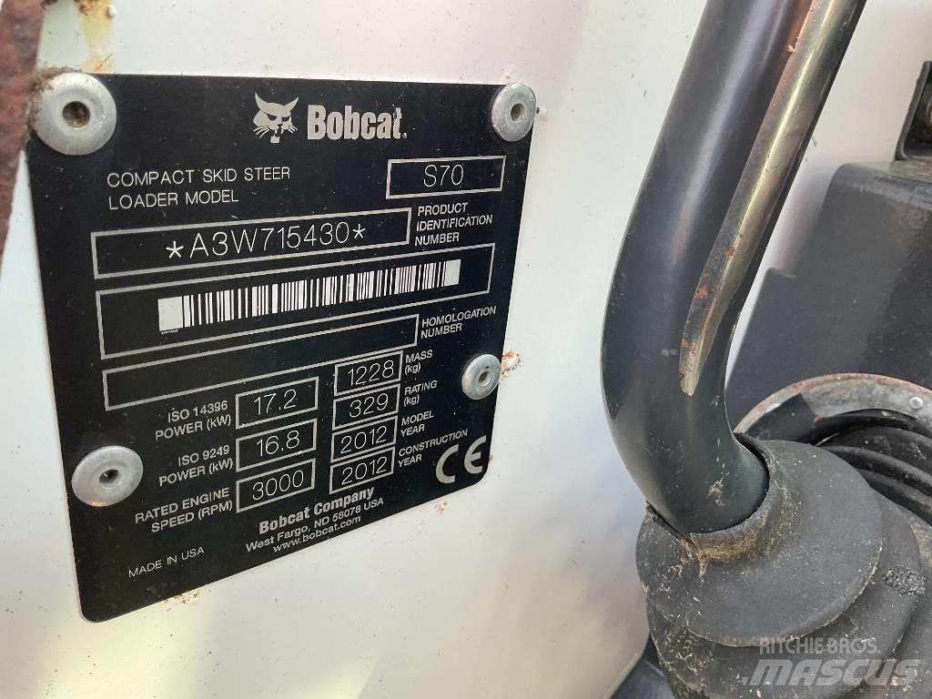Bobcat S 70 Minilæsser - skridstyret