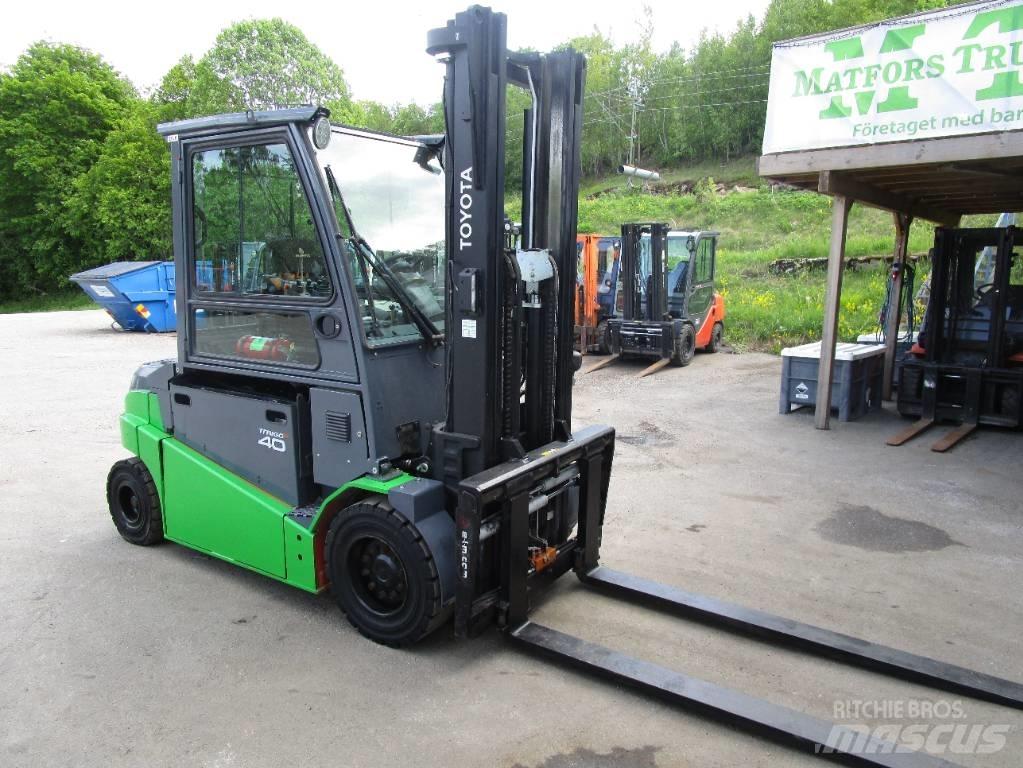 Toyota Elmotvikt El gaffeltrucks