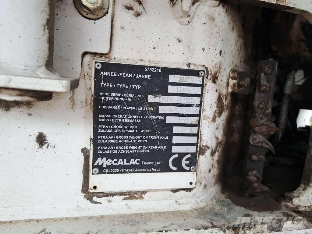 Mecalac 12 MTX Gravemaskiner på hjul