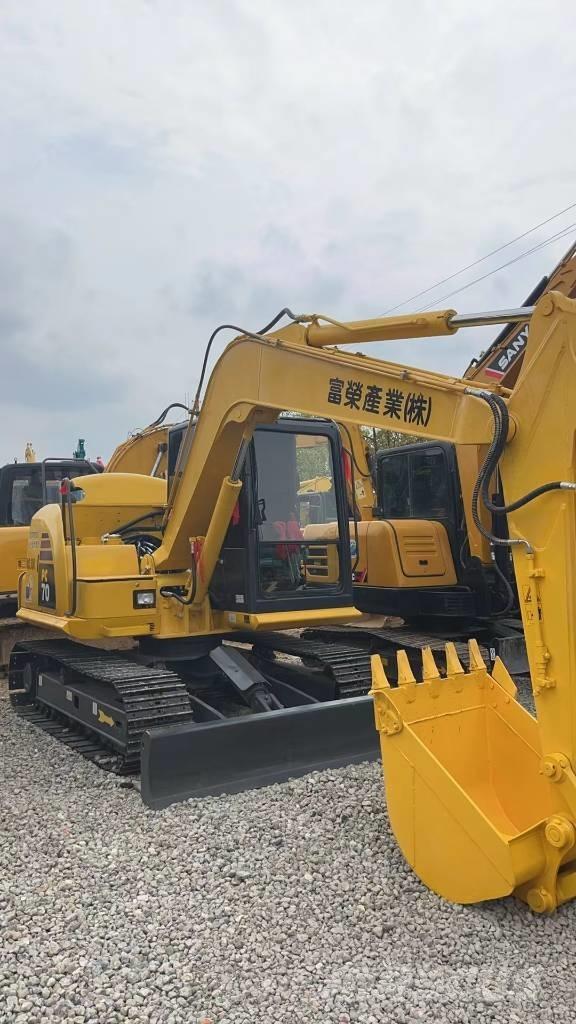 Komatsu PC 70 Midi-gravemaskiner 7t - 12t