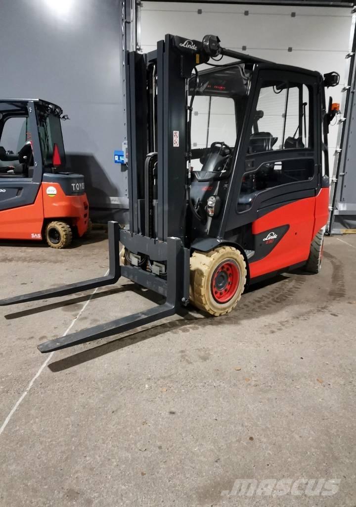 Linde E50HL-01 El gaffeltrucks