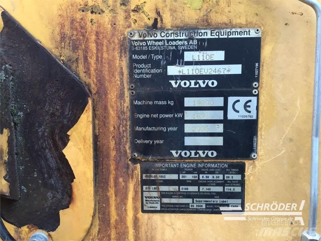 Volvo L 110 E Læssemaskiner på hjul