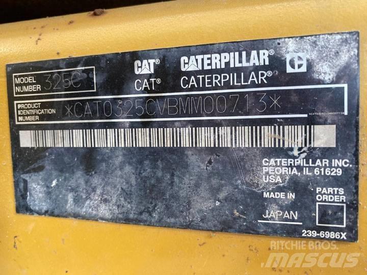 CAT 325CL Gravemaskiner på larvebånd