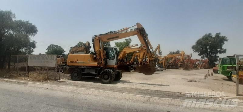 Liebherr A 904 C Gravemaskiner på hjul