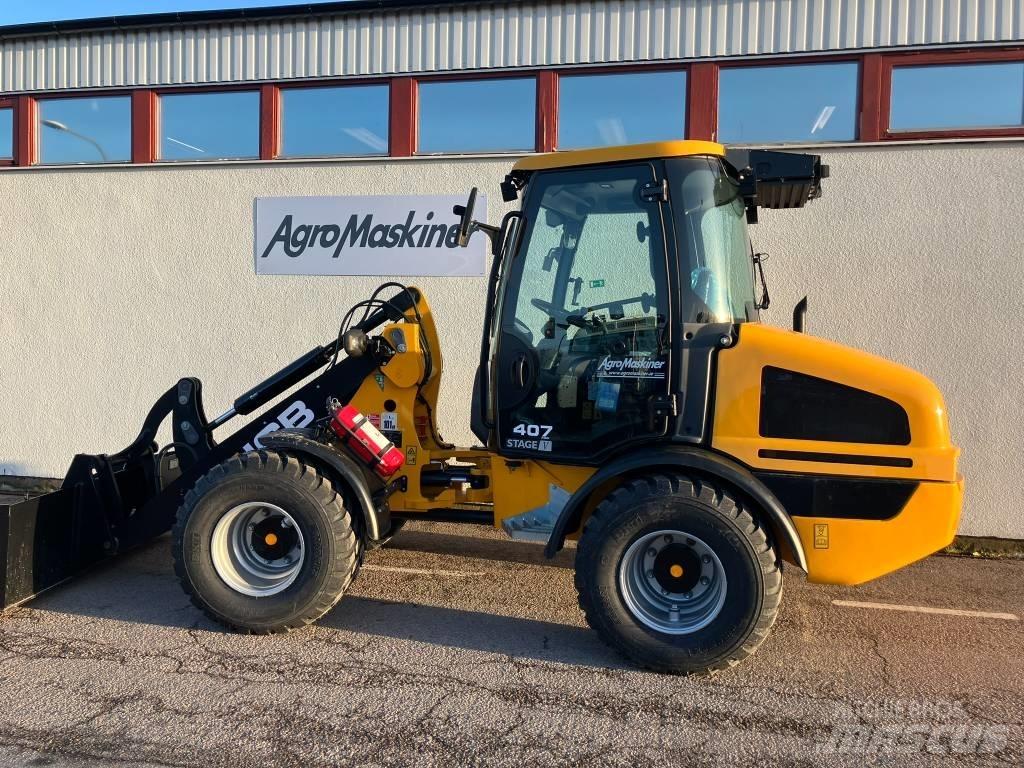 JCB 407 Læssemaskiner på hjul