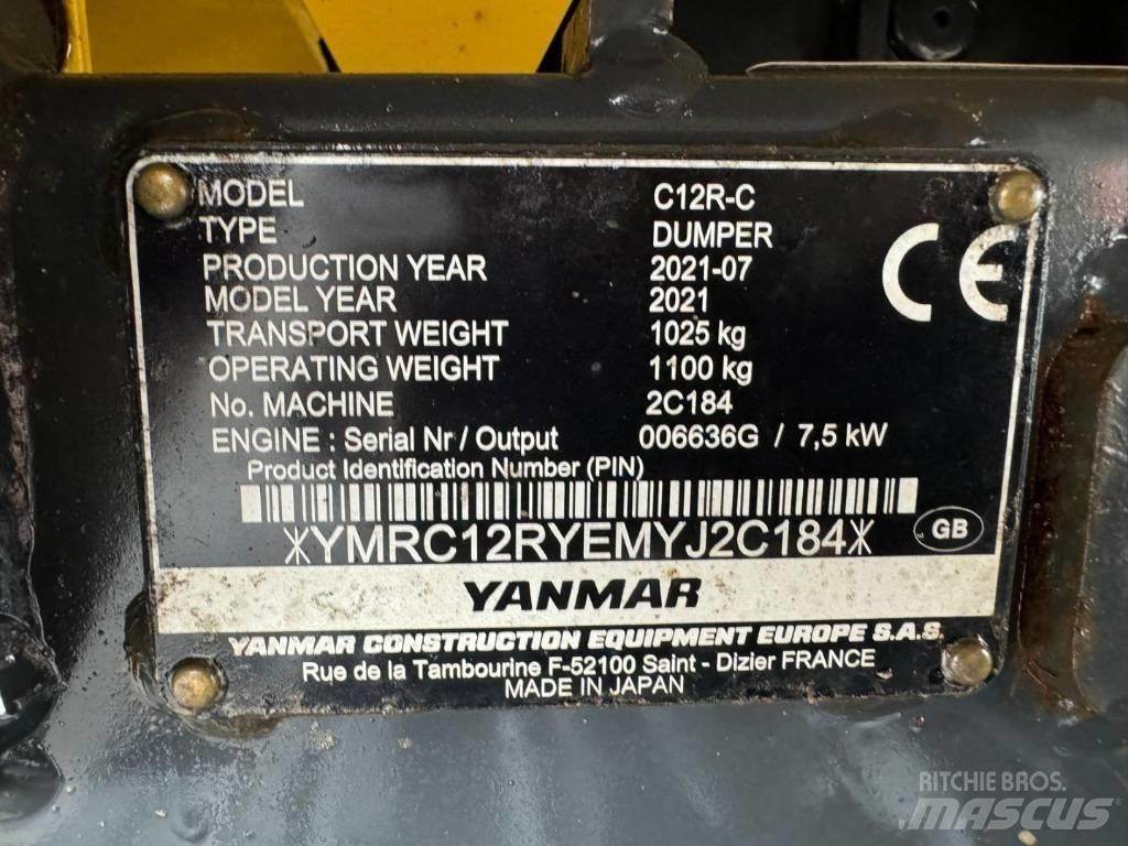 Yanmar C 12 RC Bælte-tipvogn