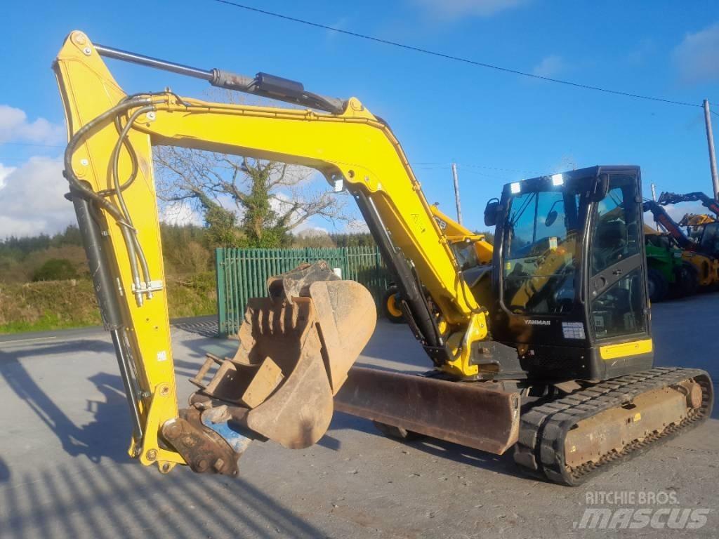 Yanmar Vio 82 Gravemaskiner på larvebånd