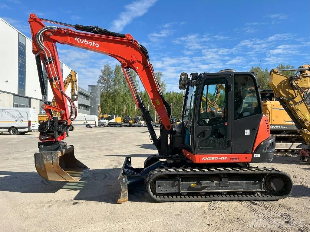 Kubota KX 080-4 A2 Midi-gravemaskiner 7t - 12t