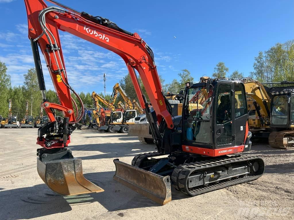 Kubota KX 080-4 A2 Midi-gravemaskiner 7t - 12t