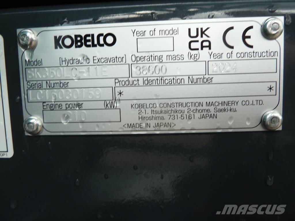 Kobelco SK350LC-11E Gravemaskiner på larvebånd