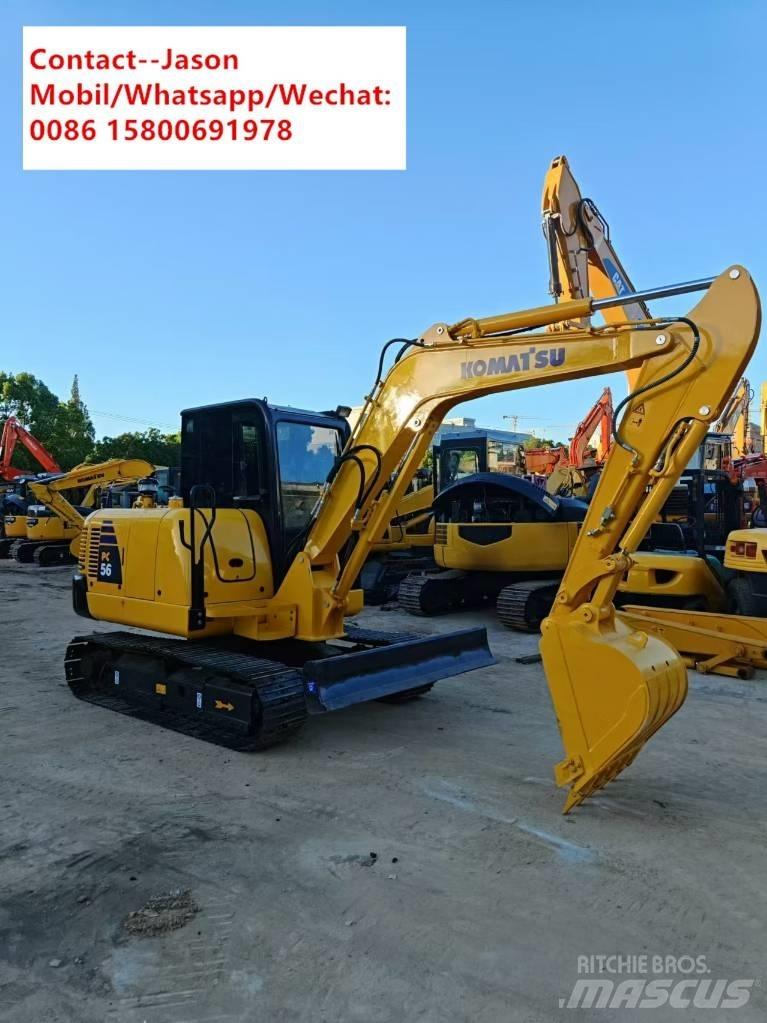 Komatsu PC 56 Minigravemaskiner