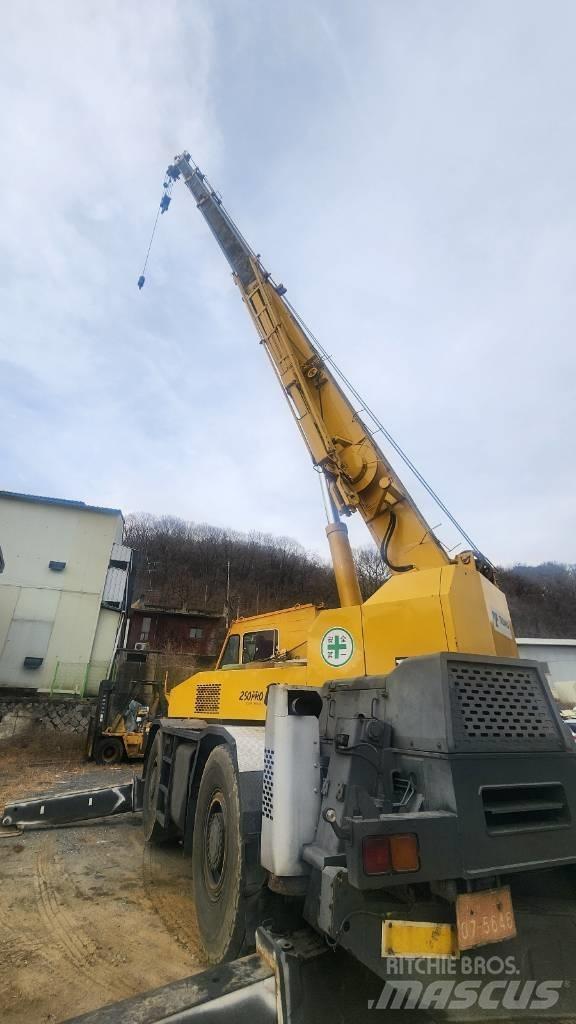 Tadano TR250M-5 Kraner til hårdt terræn
