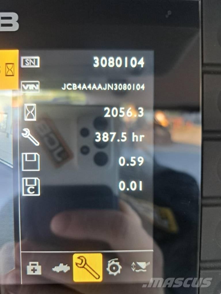 JCB 419 S Læssemaskiner på hjul